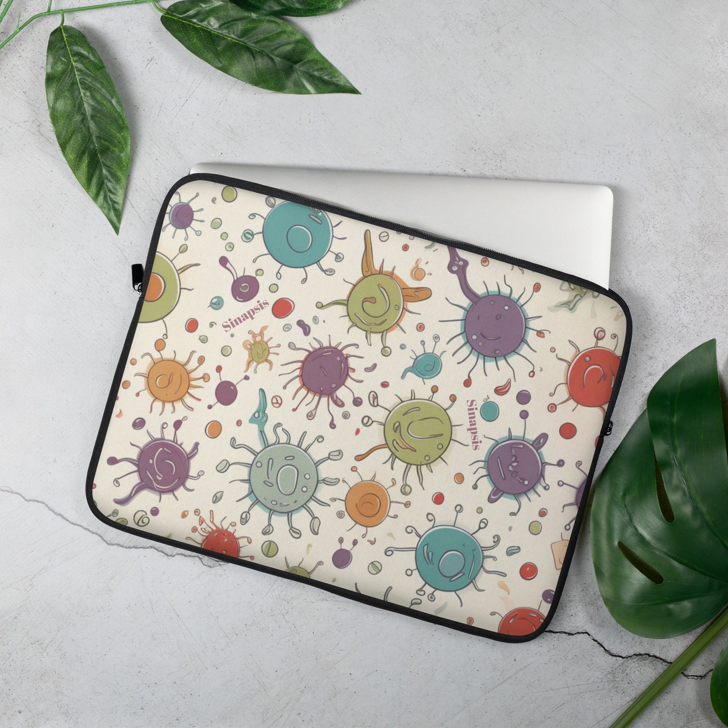 Protector de laptop Coronavirus